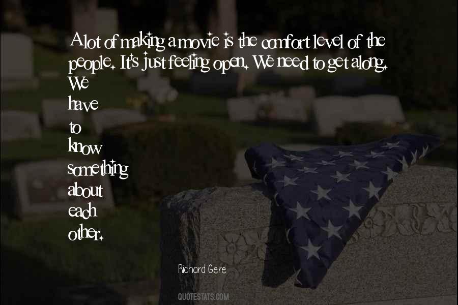 Feeling Comfort Quotes #296481