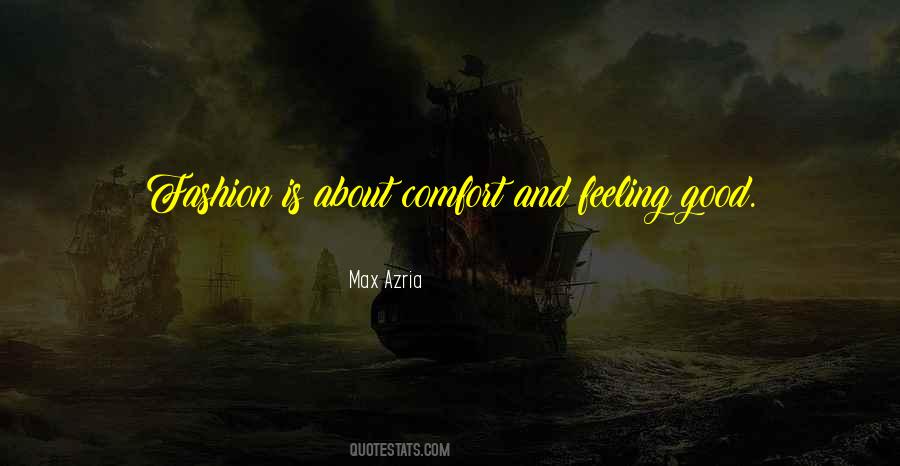 Feeling Comfort Quotes #581022