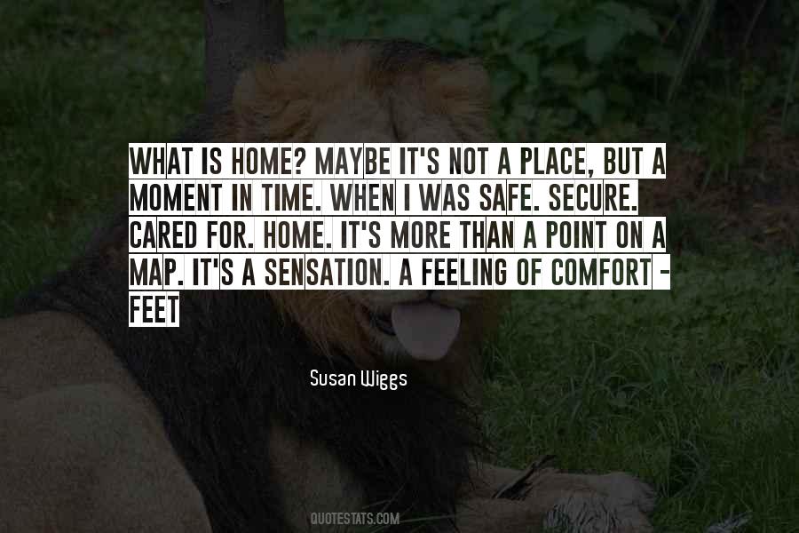 Feeling Comfort Quotes #989113