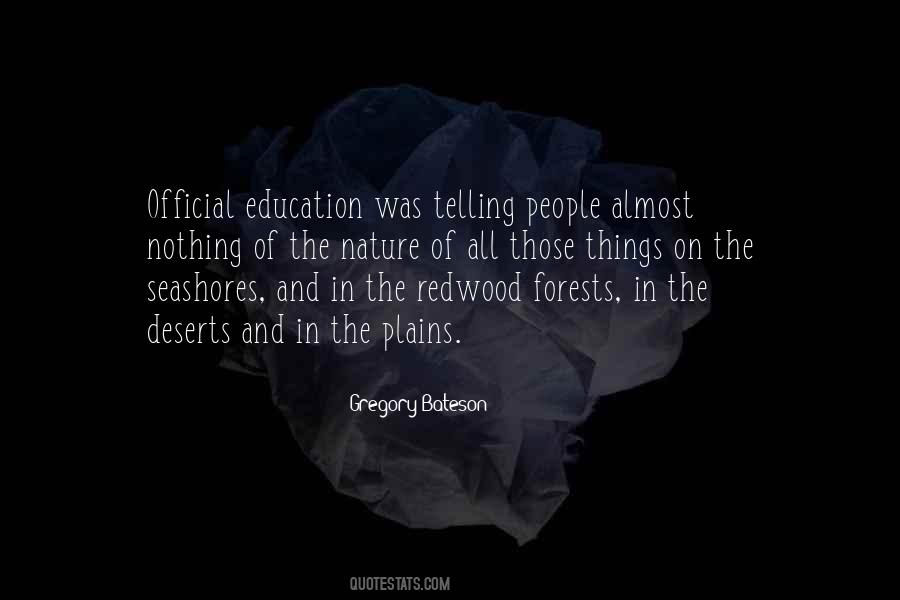 Education And Nature Quotes #1597943