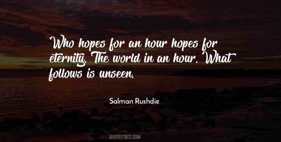 Eternity In An Hour Quotes #1694436
