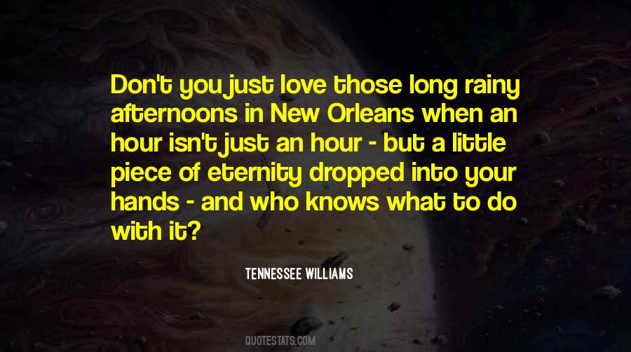 Eternity In An Hour Quotes #853817