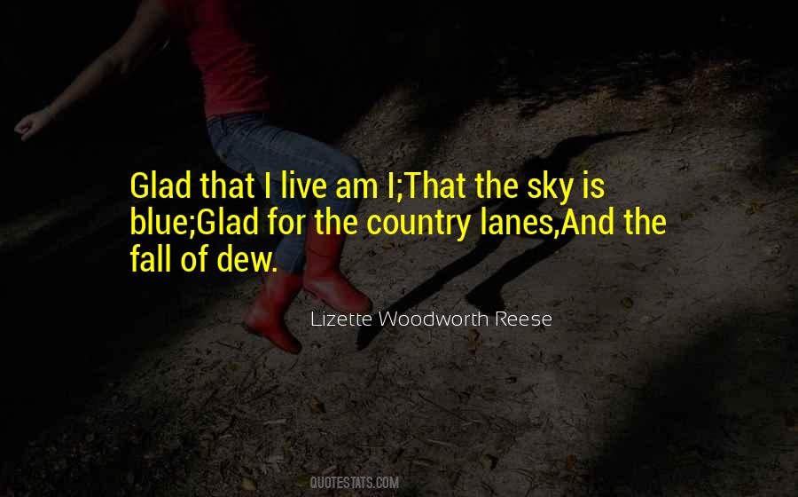 I Am Blue Quotes #931128