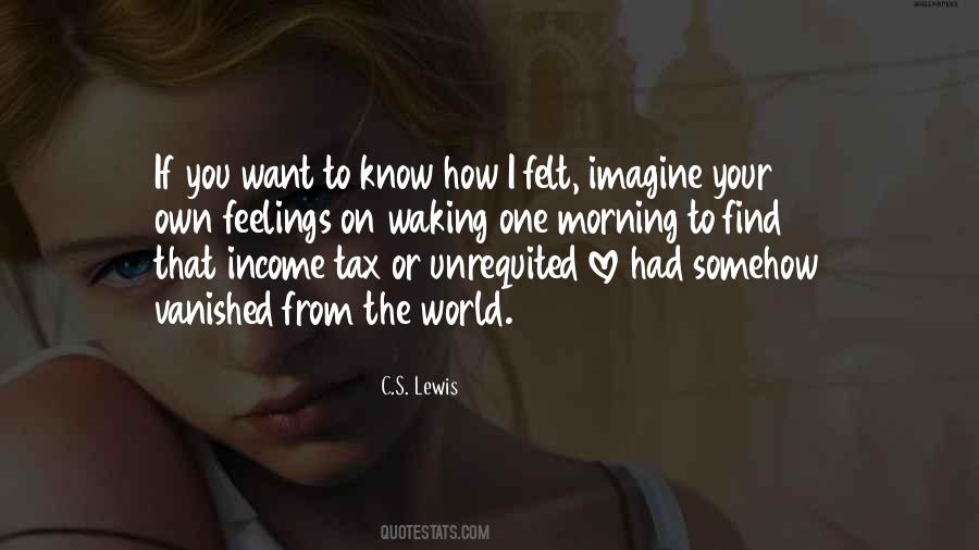 Morning Feelings Quotes #1824529