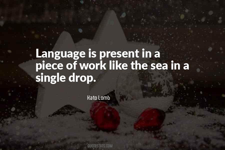 Sea Work Quotes #537611