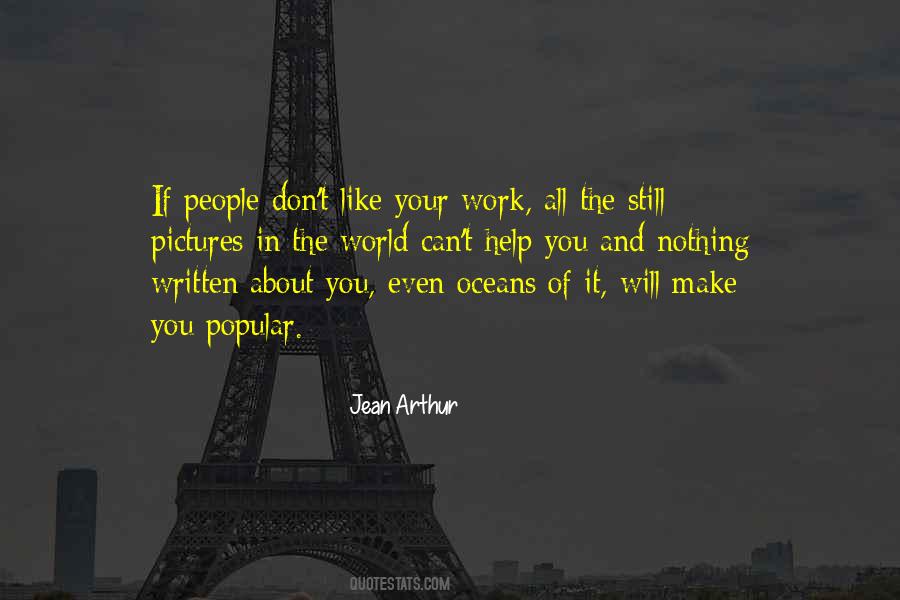 Popular Work Quotes #1788967