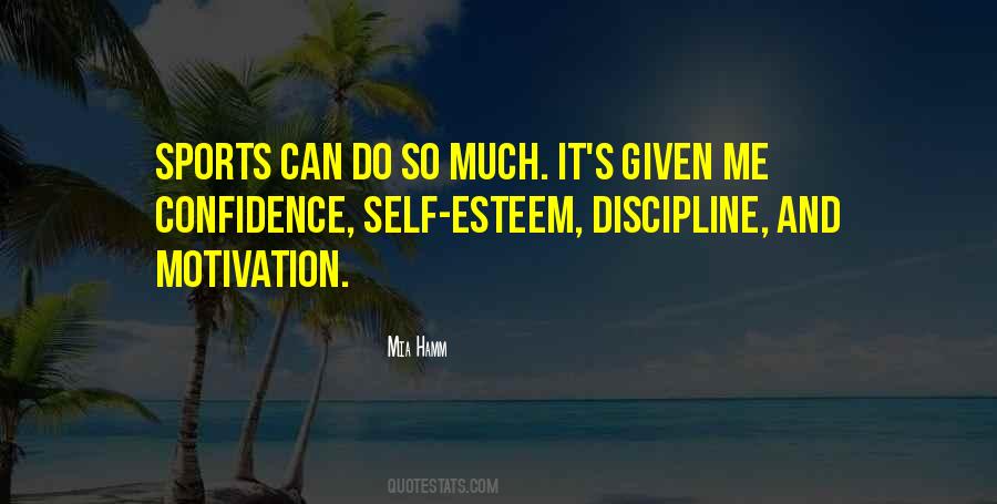 Discipline Sports Quotes #1304261