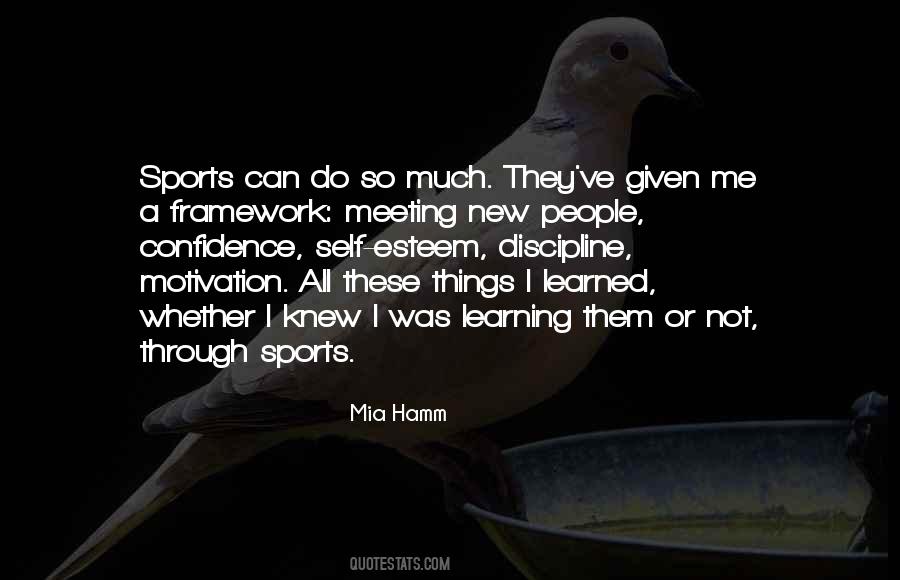 Discipline Sports Quotes #1600160