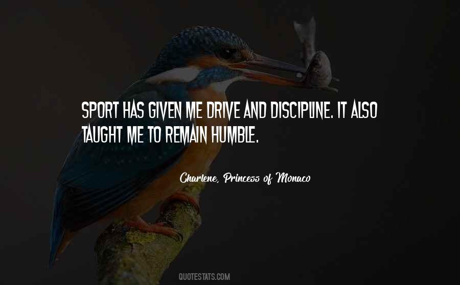 Discipline Sports Quotes #792086