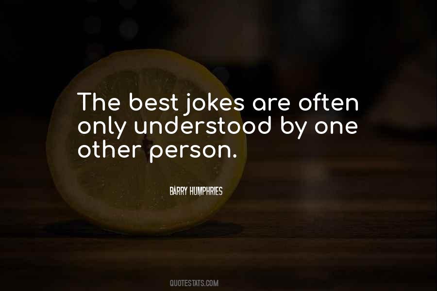 Best Jokes Quotes #1632328