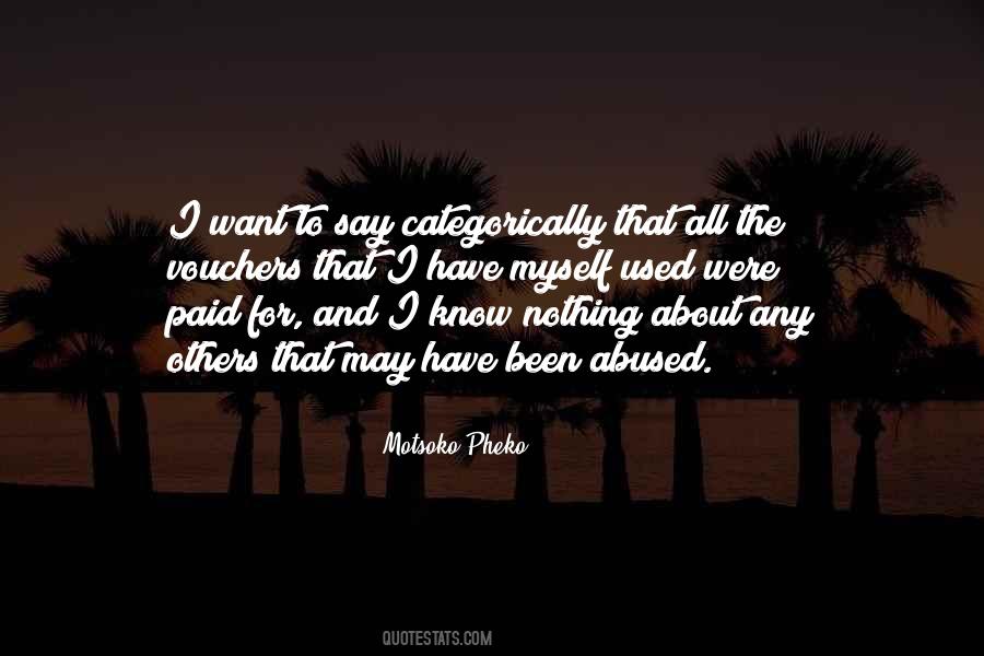 Want For Nothing Quotes #1145048