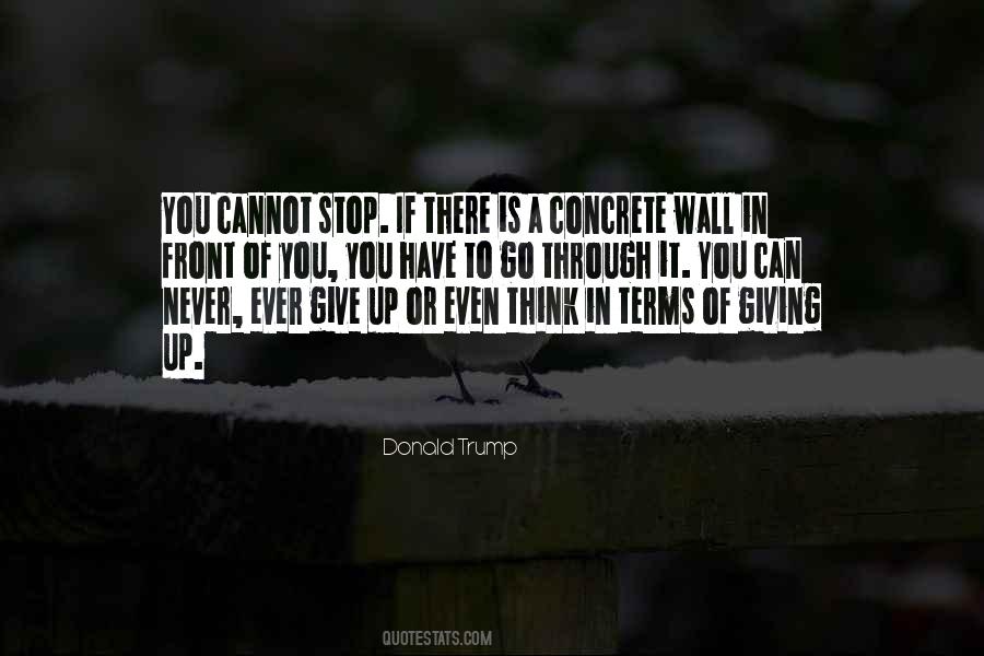 Give Up Or Give In Quotes #212300