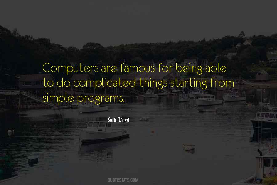 Being Complicated Quotes #1634031