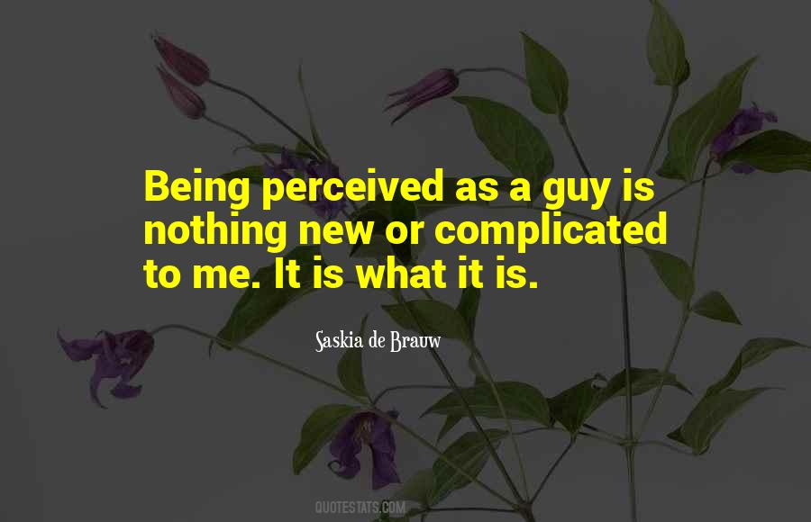 Being Complicated Quotes #198837