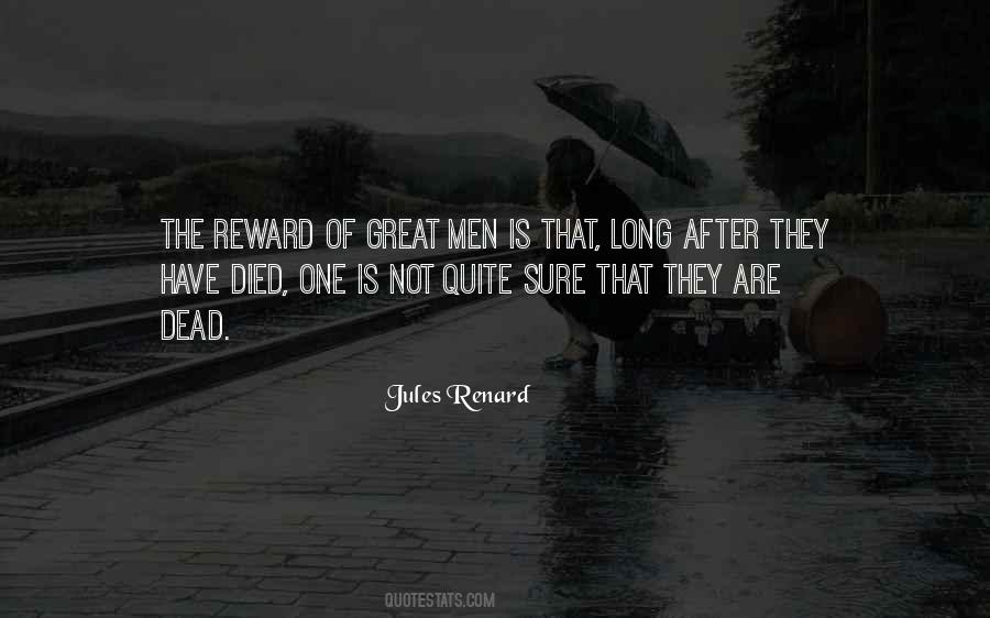 Quotes About Great Men Who Died #1252374