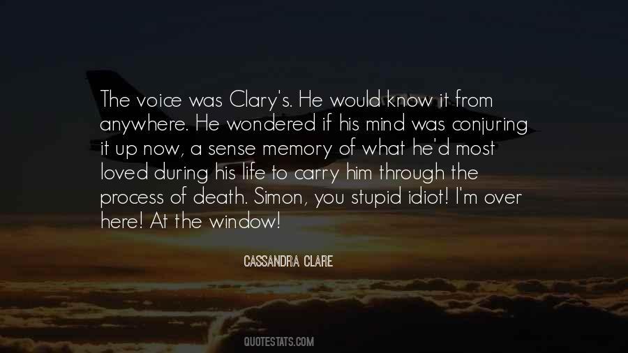 Memory Of Death Quotes #1298169