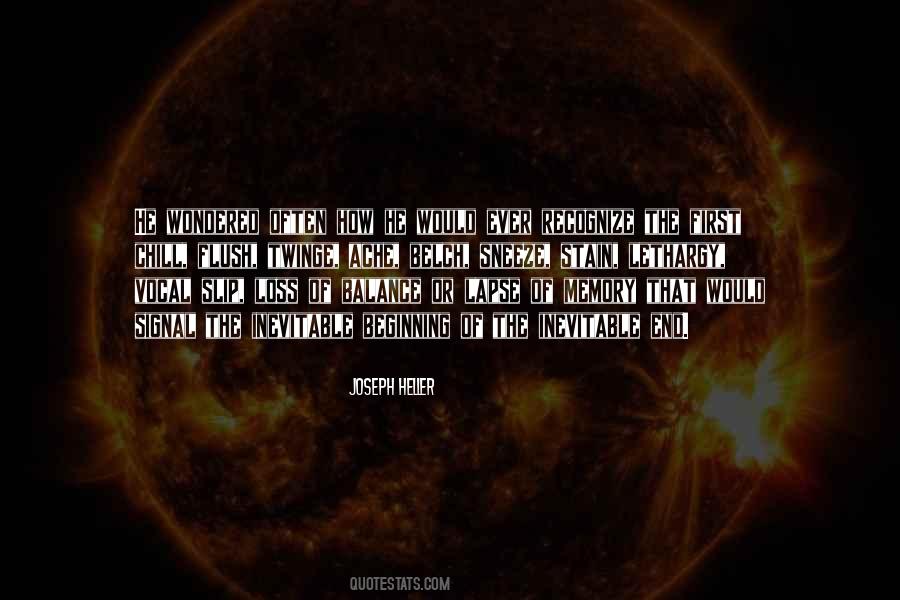 Memory Of Death Quotes #1828647