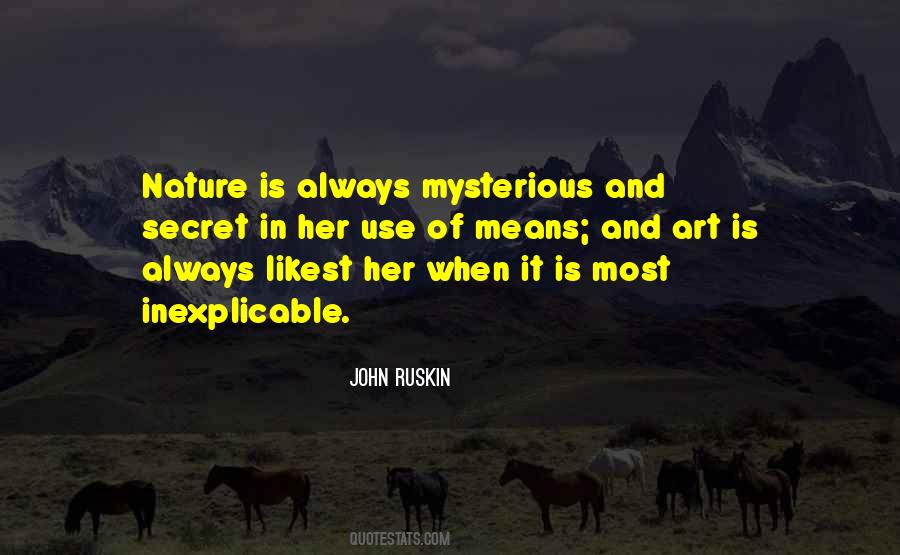 Most Mysterious Quotes #1200357