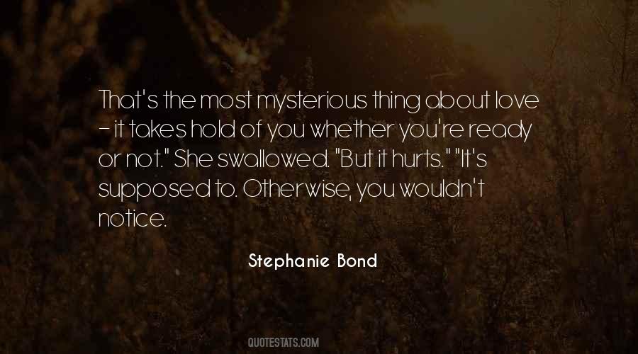 Most Mysterious Quotes #1253582