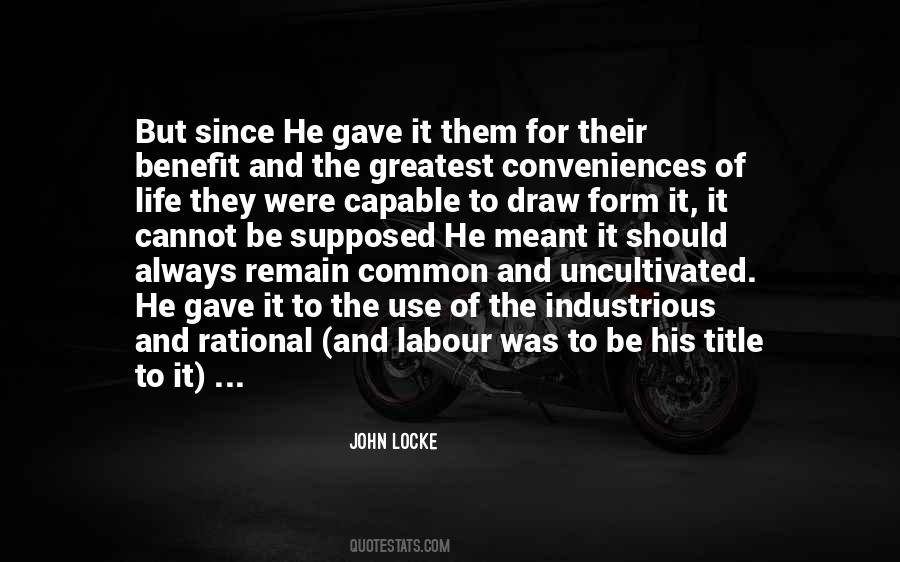 Labour Life Quotes #1520874