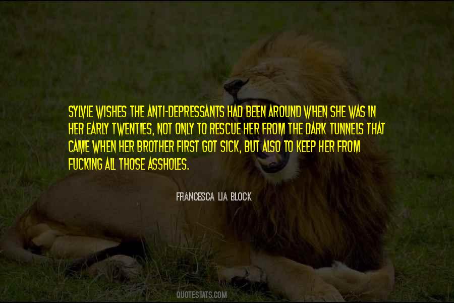 In The Dark In Quotes #7139