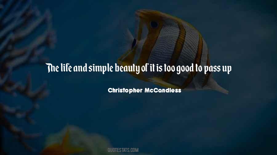 Simple Good Quotes #1000098