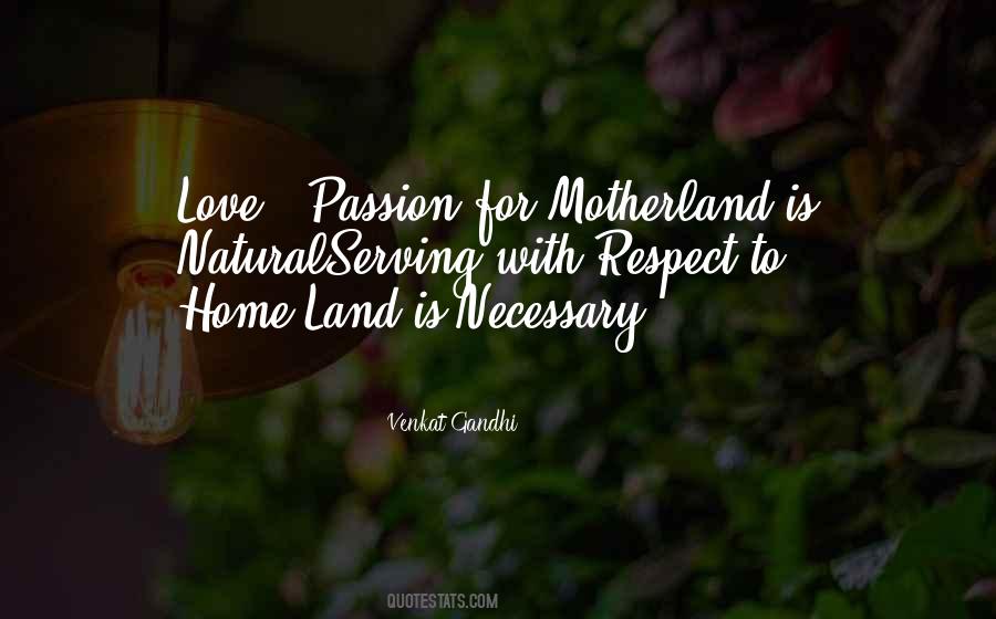I Love My Homeland Quotes #645240