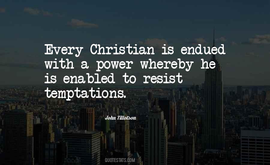 Christian Temptation Quotes #909610