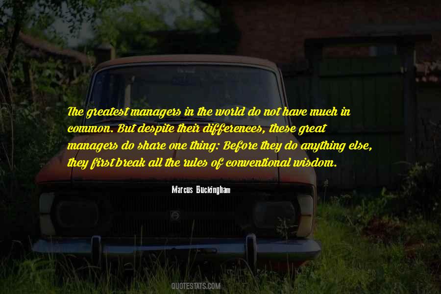 Quotes About Great Managers #1775819