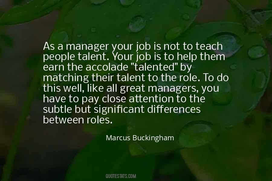 Quotes About Great Managers #215596