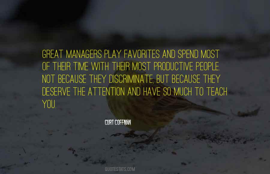 Quotes About Great Managers #794513