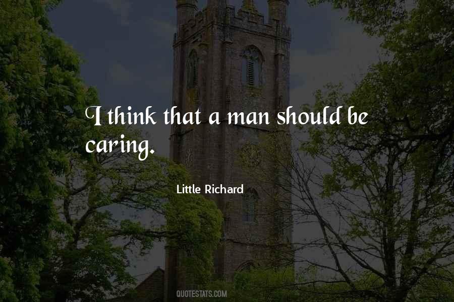 Caring Man Quotes #481256