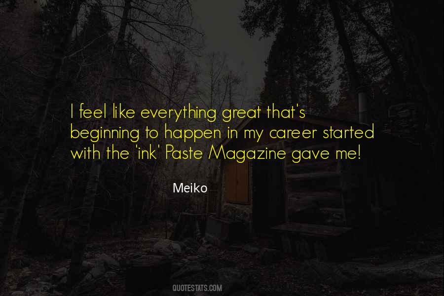 Quotes About Great Magazines #1563758