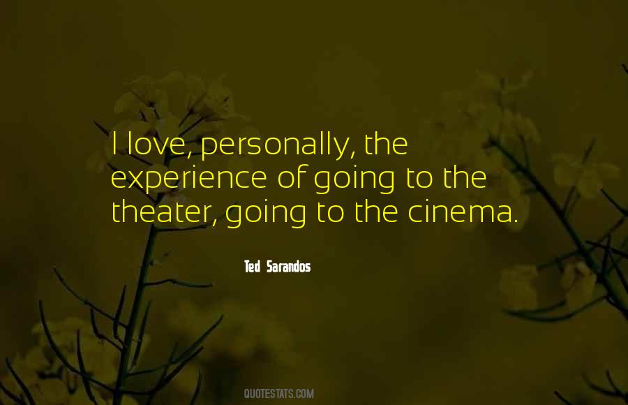 Love Cinema Quotes #940747