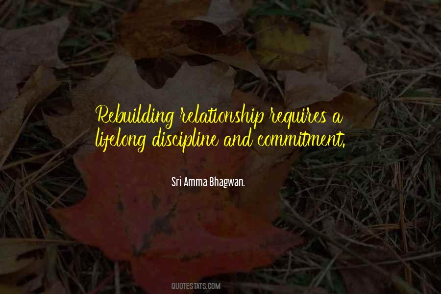 Commitment And Discipline Quotes #1245834