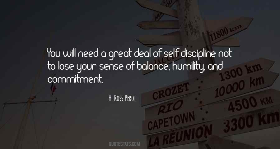 Commitment And Discipline Quotes #155561