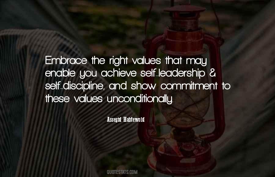 Commitment And Discipline Quotes #284757