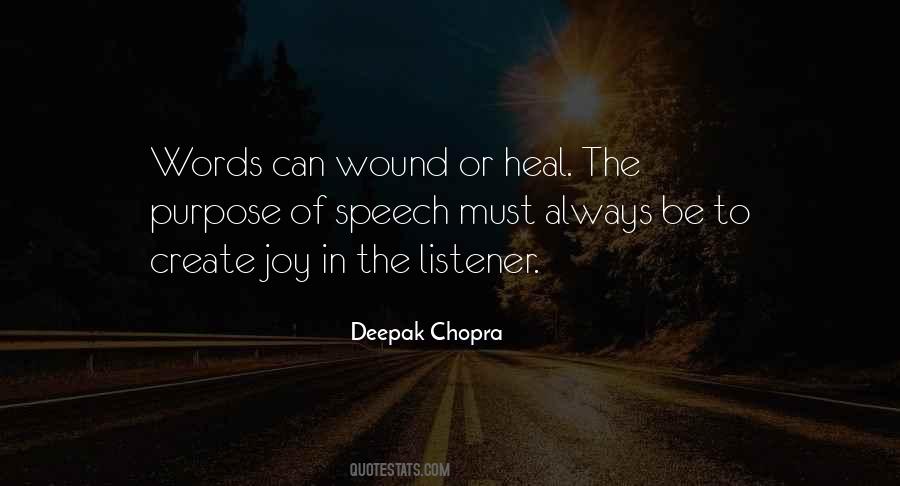 Wound Can Heal Quotes #1052251