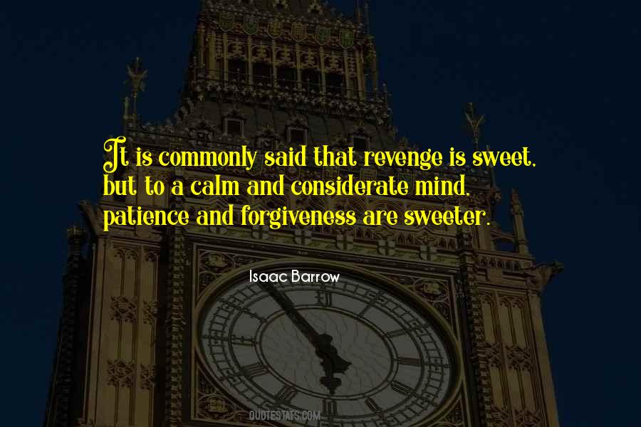 Revenge Sweet Quotes #1118607