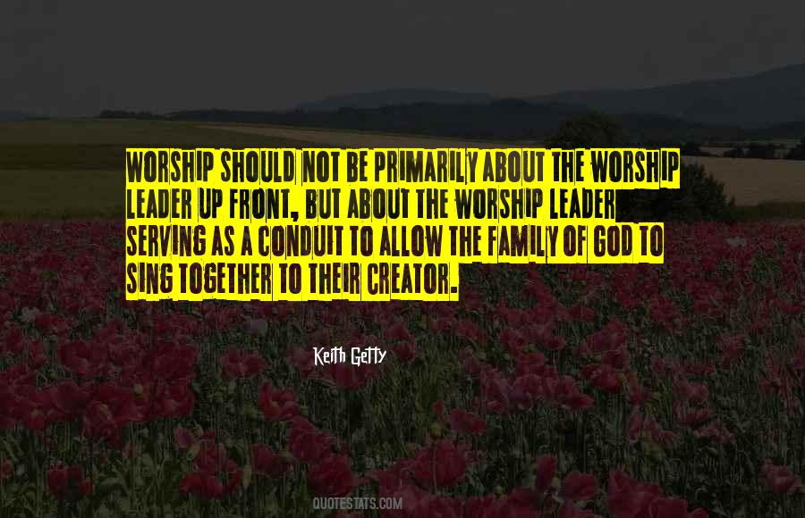 Family Worship Quotes #1068629