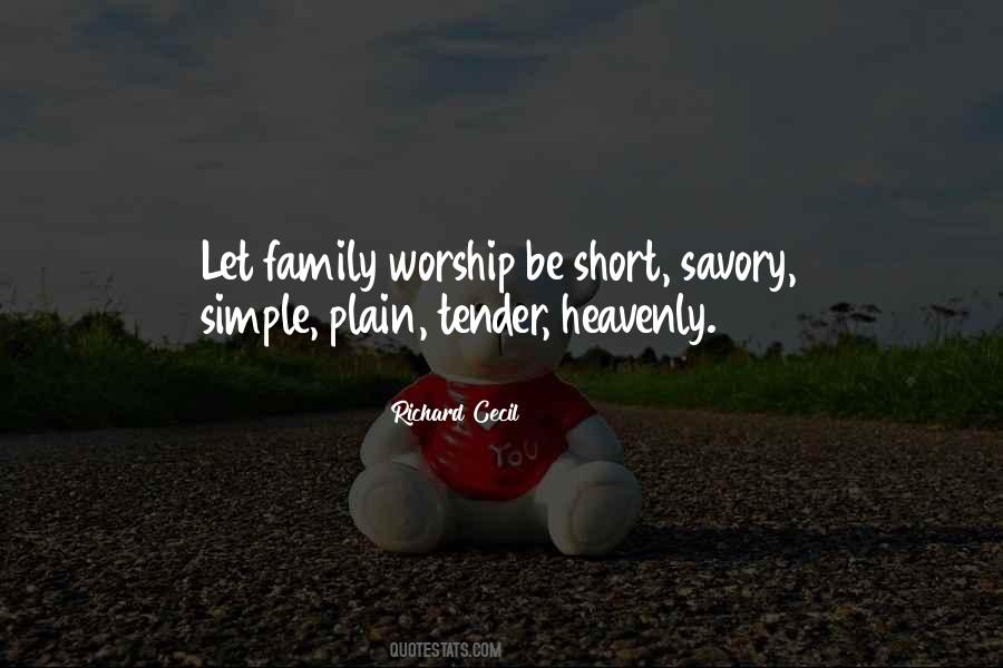 Family Worship Quotes #431154