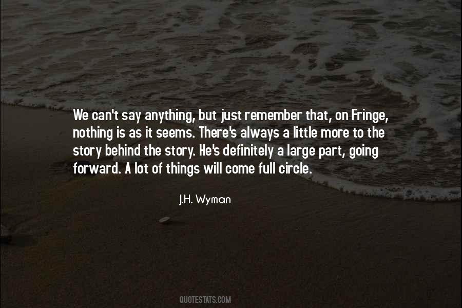 More To The Story Quotes #1481175