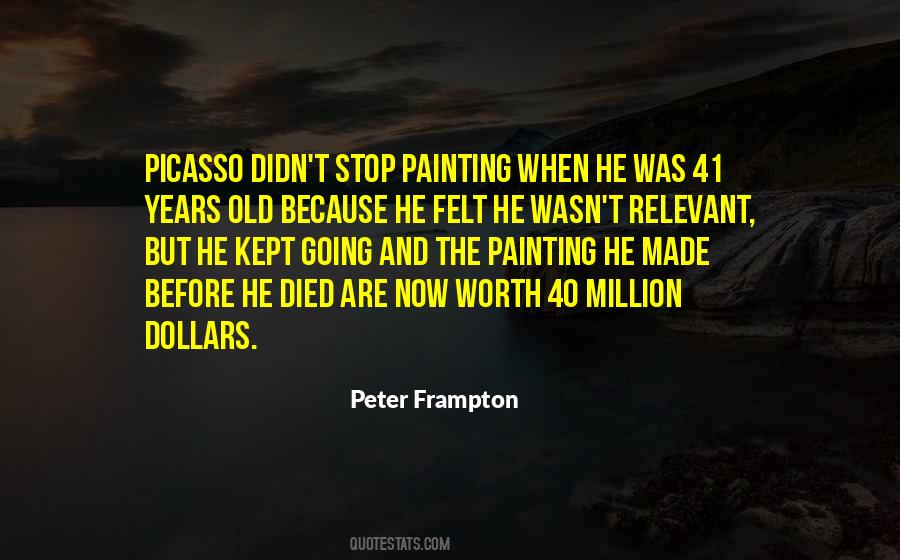 Old Painting Quotes #1316745