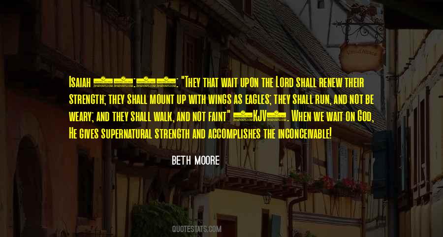 Wait On The Lord Quotes #1479414