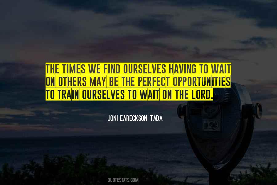Wait On The Lord Quotes #919646