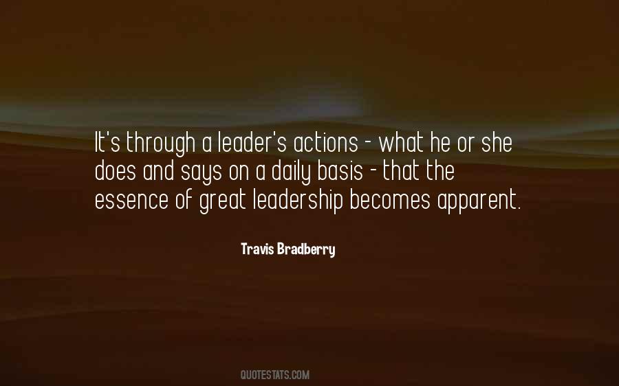 Quotes About Great Leadership #1191599