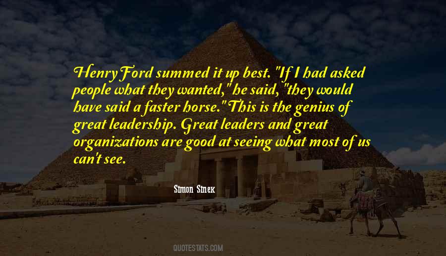 Quotes About Great Leadership #1317958