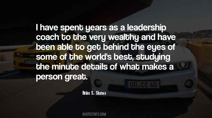 Quotes About Great Leadership #455305