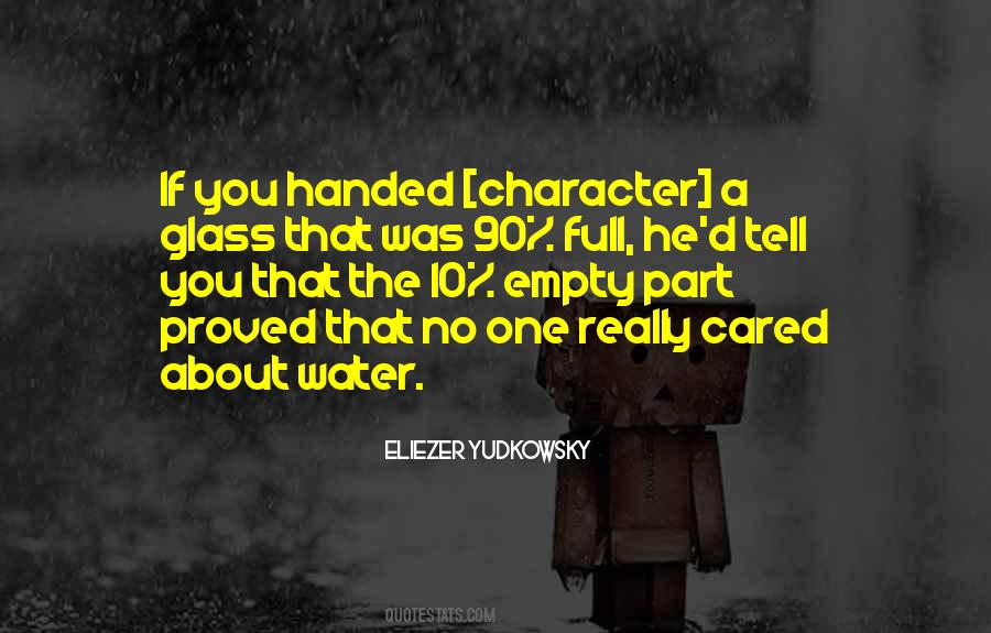 Empty Full Quotes #1219449