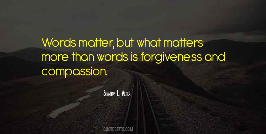 Love What Matters Quotes #1590642